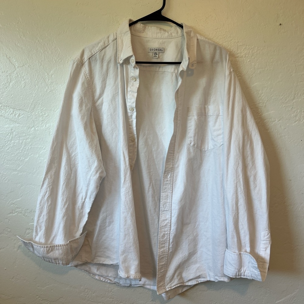 Oversized White Buttondown!